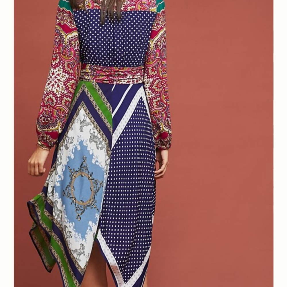 Anthropologie Istanbul wrap dress - Picture 2 of 4